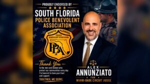 South Florida PBA Endorses Alex Annunziato for 11th Circuit Court Judge